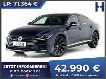 VW Arteon 2.0 TDI 4Motion R-Line Aut. bei Autohaus Hösch GmbH in 