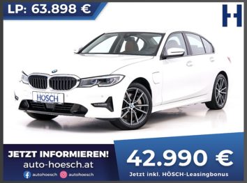BMW 330e Sport-Line Aut. bei Autohaus Hösch GmbH in 