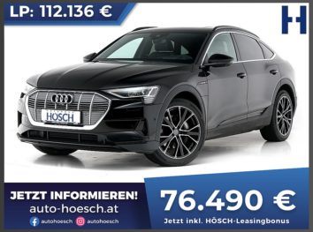 Audi e-tron Sportback 55 quattro Aut. bei Autohaus Hösch GmbH in 
