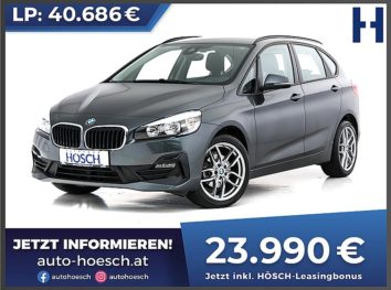 BMW 216d Active Tourer Advantage Aut. bei Autohaus Hösch GmbH in 