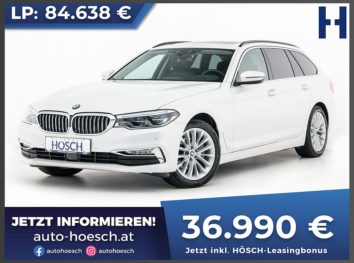 BMW 520d Touring Luxury Line Aut. bei Autohaus Hösch GmbH in 