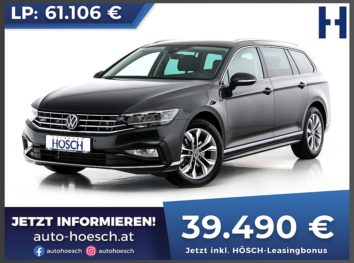 VW Passat Variant Elegance 2.0 TDI R-Line Aut. bei Autohaus Hösch GmbH in 