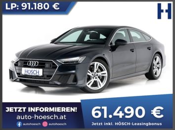 Audi A7 Sportback 45 TFSI 2x S-line Aut. bei Autohaus Hösch GmbH in 