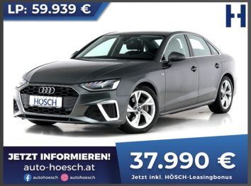 Audi A4 40 TDI S-Line Aut. bei Autohaus Hösch GmbH in 