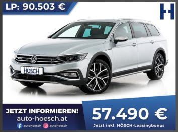 VW Passat Alltrack TDI 4Motion Aut. bei Autohaus Hösch GmbH in 