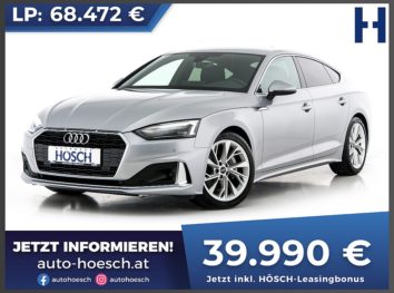 Audi A5 Sportback 40 TDI advanced Aut. !Modelljahr 2021! bei Autohaus Hösch GmbH in 