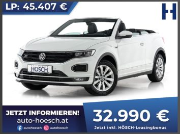 VW T-Roc Cabrio TSI R-Line Aut. bei Autohaus Hösch GmbH in 