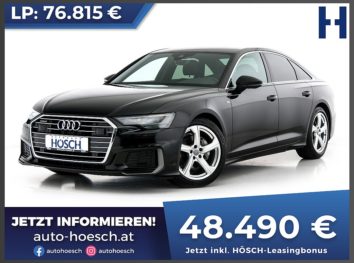 Audi A6 40 TDI quattro Sport 2x S-Line Aut. bei Autohaus Hösch GmbH in 