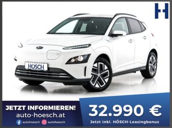 Hyundai Kona Elektro 39,2 KWh Smart Line Aut. bei Autohaus Hösch GmbH in 