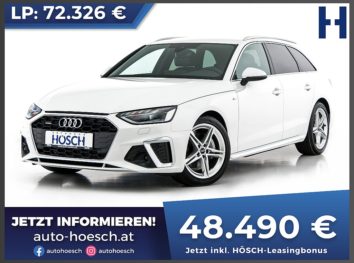 Audi A4 Avant 40 TDI quattro 2x S-Line Aut. Neu! bei Autohaus Hösch GmbH in 