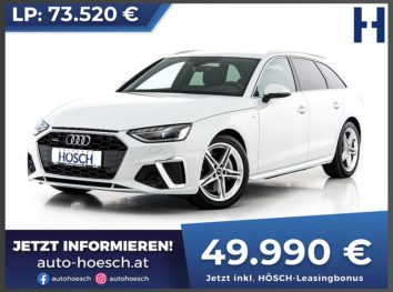 Audi A4 Avant 40 TDI quattro 2x S-Line Aut. Neu! bei Autohaus Hösch GmbH in 