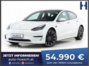 Tesla Model 3 Performance AWD bei Autohaus Hösch GmbH in 