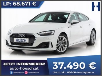 Audi A5 Sportback 45 TFSI quattro advanced Aut. bei Autohaus Hösch GmbH in 