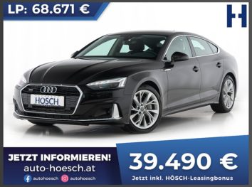 Audi A5 Sportback 45 TFSI quattro advanced Aut. bei Autohaus Hösch GmbH in 