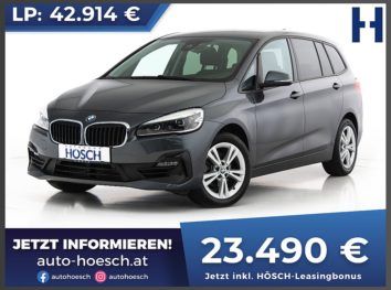 BMW 216i Gran Tourer Advantage bei Autohaus Hösch GmbH in 