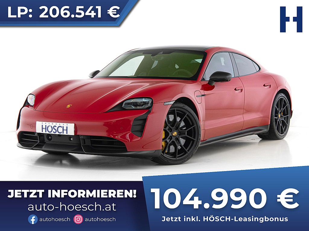 Porsche Taycan GTS PCCB PDCC BURMESTER 4x CARBON -49% bei Autohaus Hösch GmbH in 