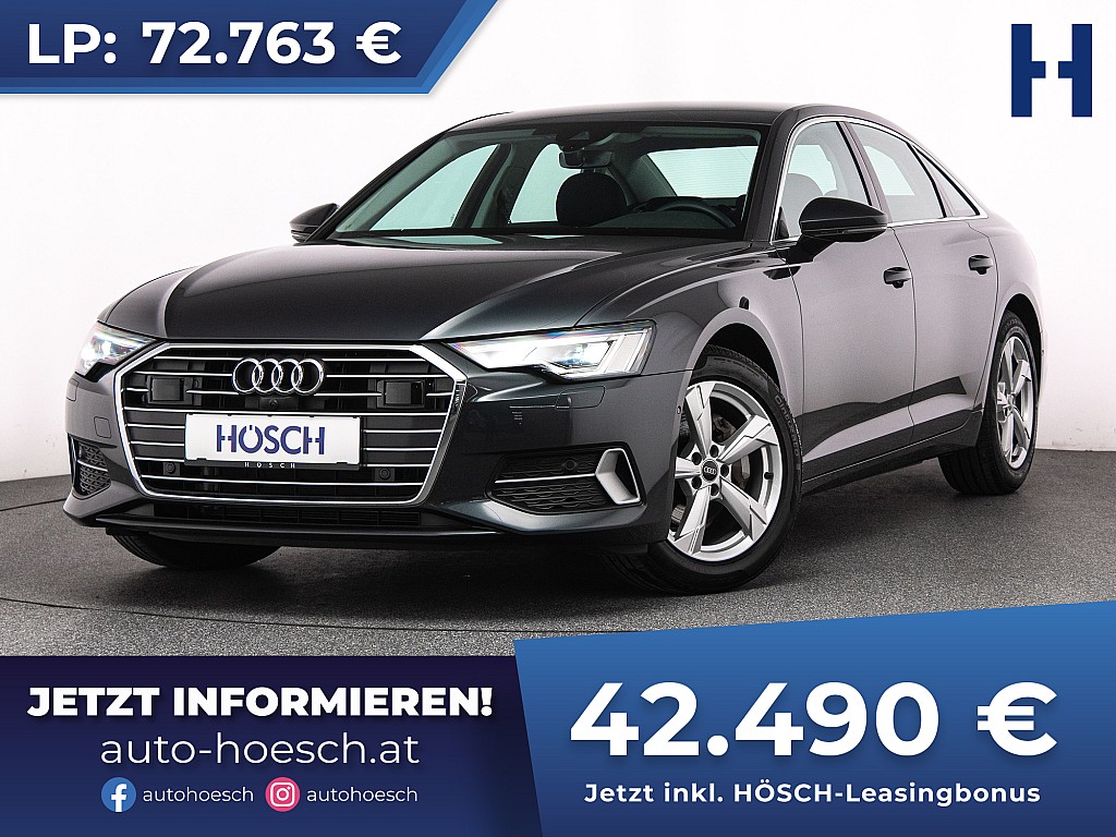 Audi A6 40 TDI Limousine Sport MATRIX 360° ACC -42% bei Autohaus Hösch GmbH in 