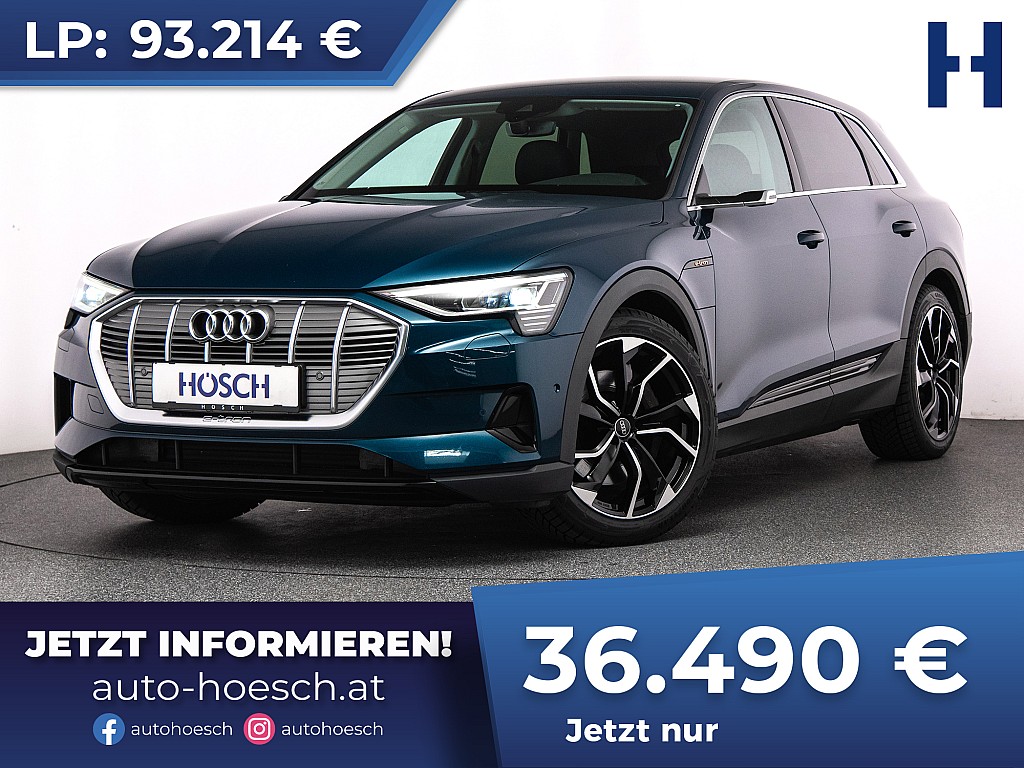 Audi e-tron 55 quattro MMI+ VIRTUAL ALCANTARA AHK++ bei Autohaus Hösch GmbH in 