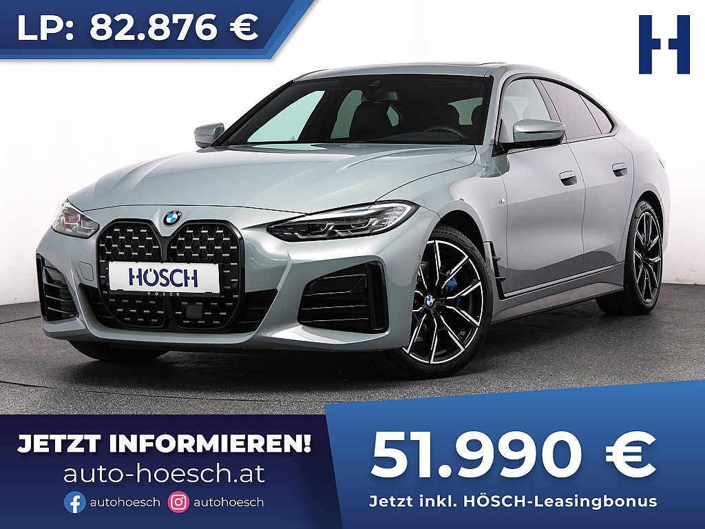 BMW 420d xDrive GC M-Sport H&K M-SITZE 19ER -36% bei Autohaus Hösch GmbH in 