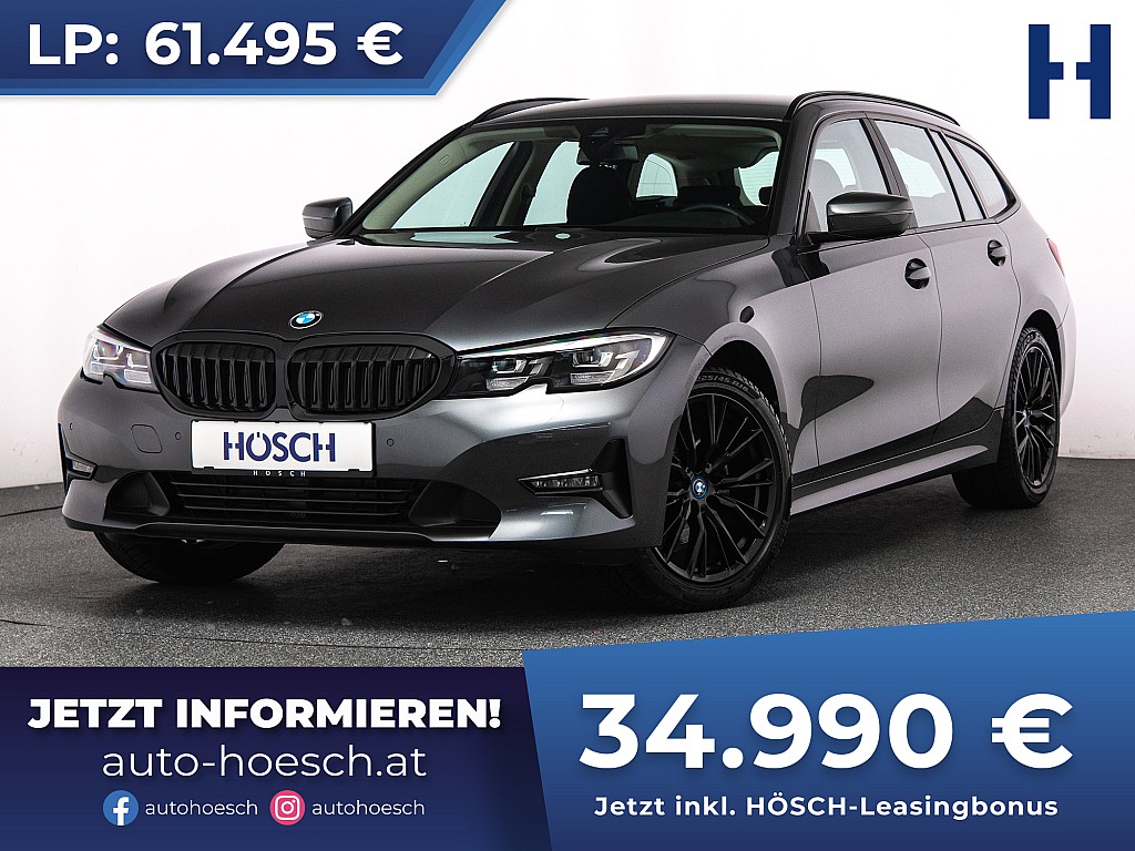 BMW 320d xDrive Touring LIVE PROF WENIG KM -43% bei Autohaus Hösch GmbH in 