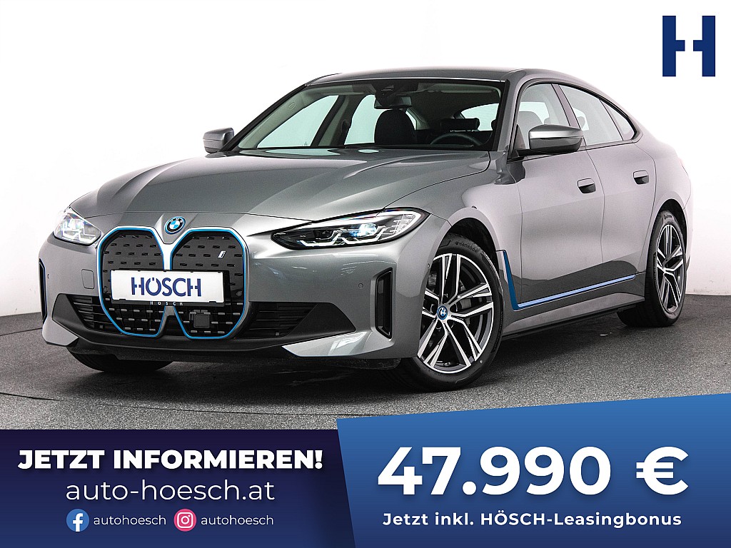BMW i4 eDrive 40 Gran Coupé SOFORT VERFÜGBAR MwSt. ausweisbar bei Autohaus Hösch GmbH in 