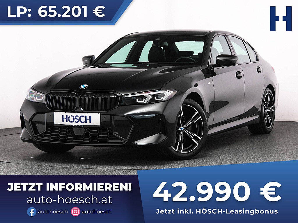 BMW 320d M-Sport FACELIFT LIVE PLUS AHK WIE NEU++ bei Autohaus Hösch GmbH in 