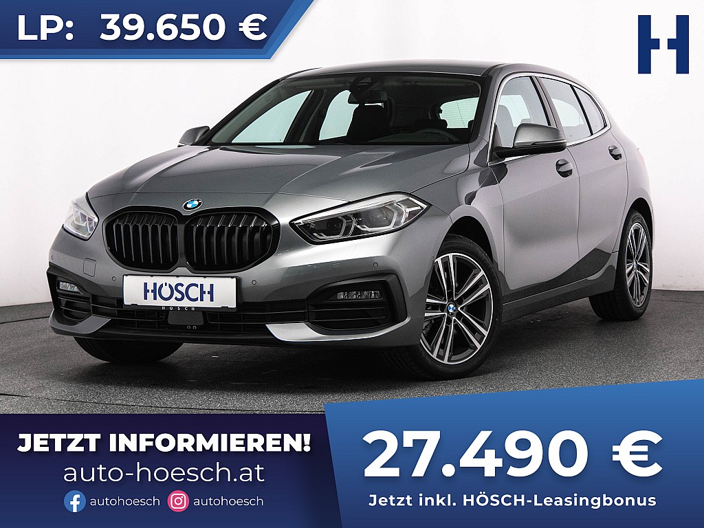 BMW 116d Advantage LIVE PROF R-KAMERA -31% bei Autohaus Hösch GmbH in 
