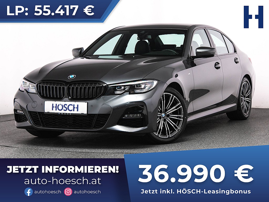 BMW 316d M-Sport Aut. LIVE PROF R-KAMERA TOP-ANGEBOT bei Autohaus Hösch GmbH in 