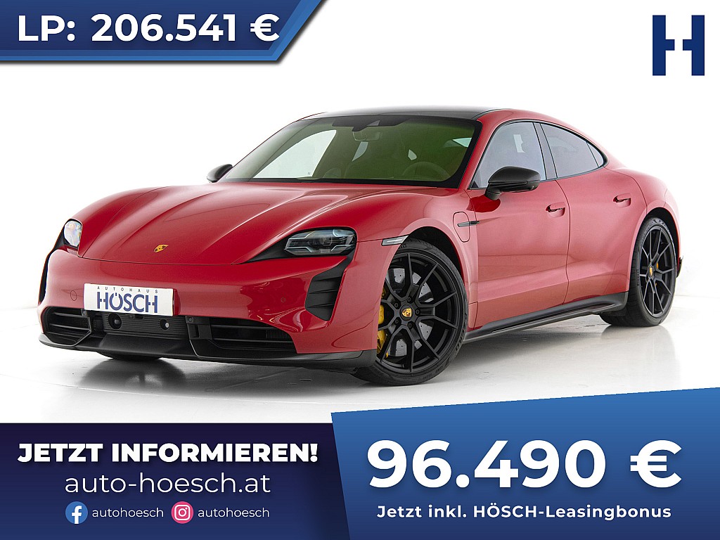 Porsche Taycan GTS PCCB PDCC BURMESTER 4x CARBON -52% bei Autohaus Hösch GmbH in 