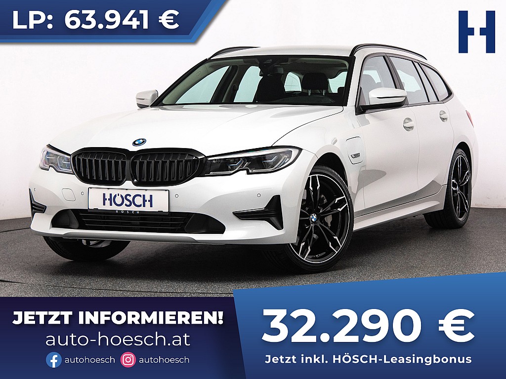 BMW 330e Touring Advantage HEADUP LASER -50% bei Autohaus Hösch GmbH in 