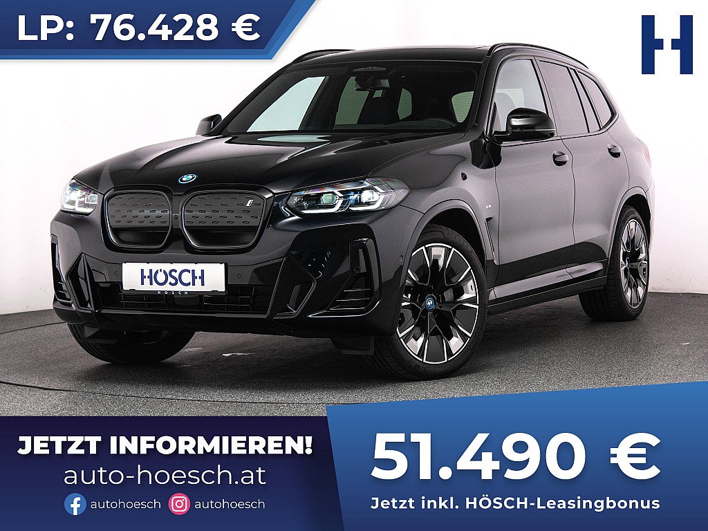 BMW iX3 Impressive M PANO H&K TAGESZULASSUNG -33% bei Autohaus Hösch GmbH in 