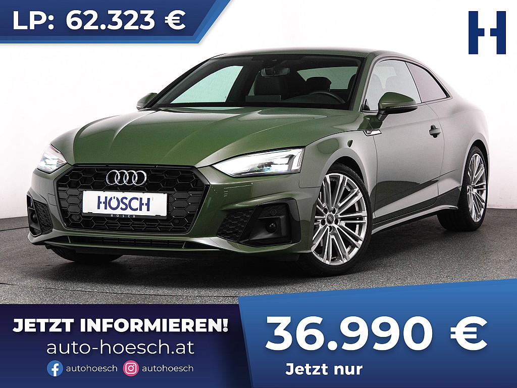 Audi A5 Coupe 35 TFSI S-Line 19er VIRTUAL R-KAMERA bei Autohaus Hösch GmbH in 