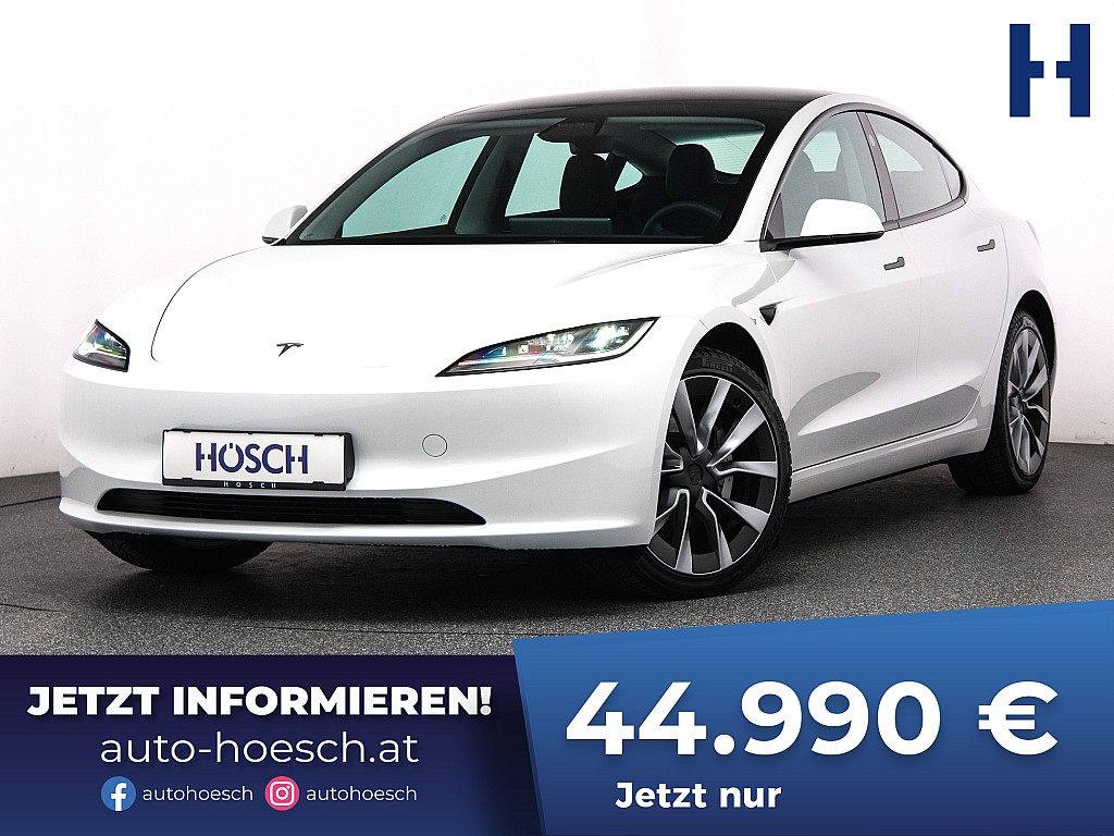 Tesla Model 3 Maximale Reichweite AWD FACELIFT 19er bei Autohaus Hösch GmbH in 