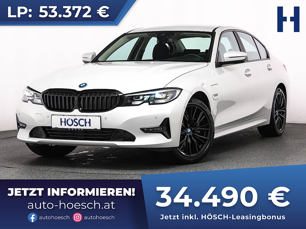 BMW 3 320e Advantage Aut. WIE NEU! -35% bei Autohaus Hösch GmbH in 
