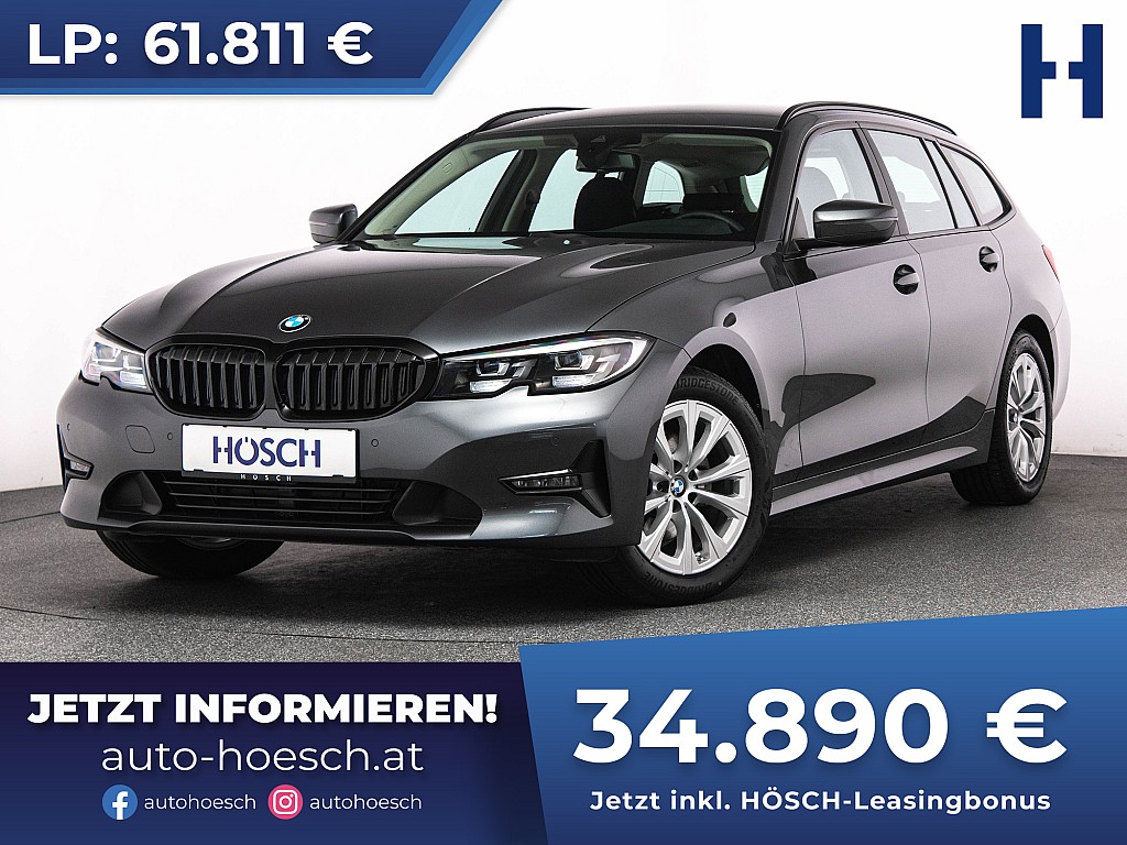BMW 320d xDrive Touring LIVE PROF WENIG KM -44% bei Autohaus Hösch GmbH in 