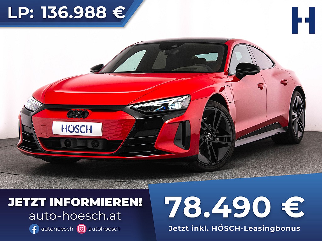 Audi e-tron GT TRAUMEXTRAS NEUWAGENZUSTAND -43% bei Autohaus Hösch GmbH in 