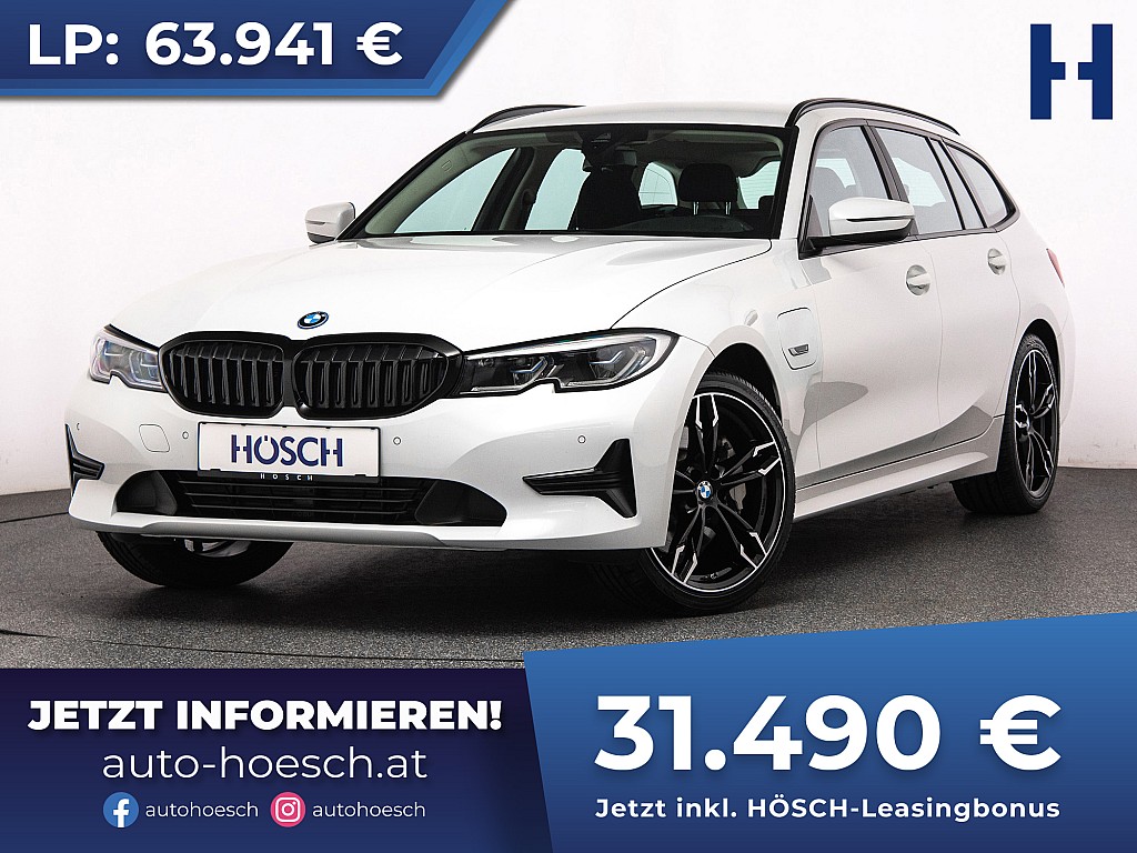 BMW 330e Touring Advantage HEADUP LASER -51% bei Autohaus Hösch GmbH in 