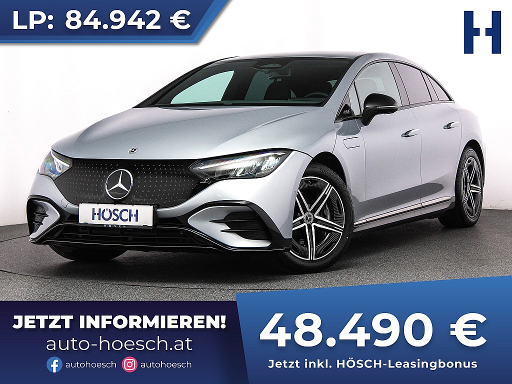 Mercedes-Benz EQE 300 AMG ADVANCED+ NIGHT 19er AHK WIE NEU bei Autohaus Hösch GmbH in 