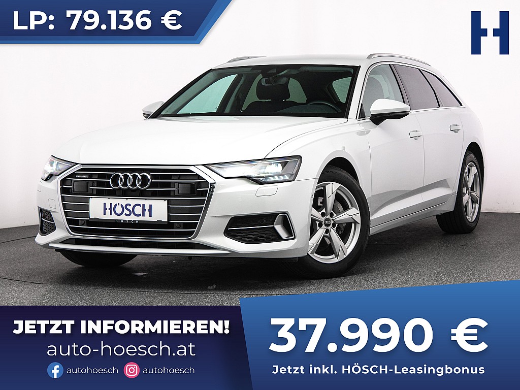 Audi A6 Avant 40 TDI quattro Sport AHK STHZ R-KAM -52% bei Autohaus Hösch GmbH in 