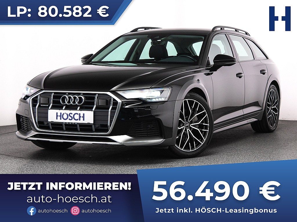 Audi A6 allroad 40 TDI quattro AHK STHZ LEDER VIRTUAL ACC bei Autohaus Hösch GmbH in 