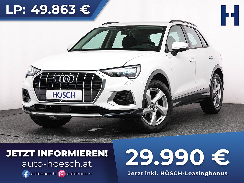 Audi Q3 35 TFSI Advanced Aut. AHK STANDHEIZUNG++ bei Autohaus Hösch GmbH in 