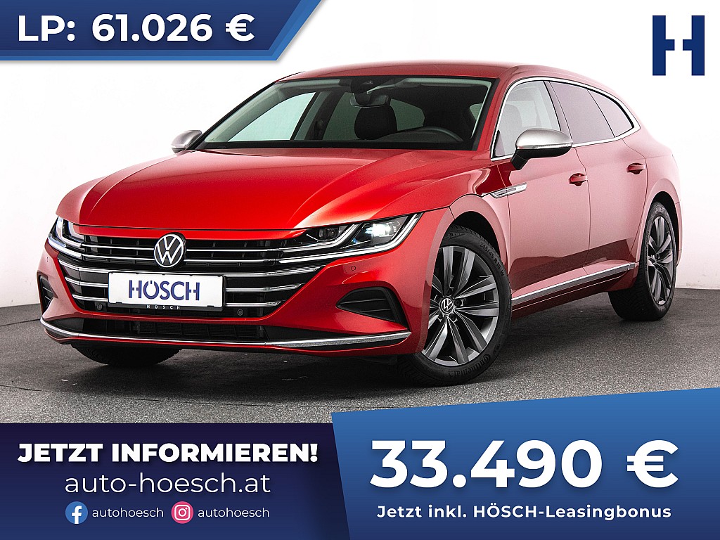 VW Arteon SB 2.0 TDI Elegance TOP-EXTRAS -45% bei Autohaus Hösch GmbH in 