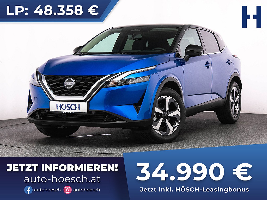 Nissan Qashqai 1.3 DIG-T 4×4 N-Connecta NEUWAGEN -28% bei Autohaus Hösch GmbH in 