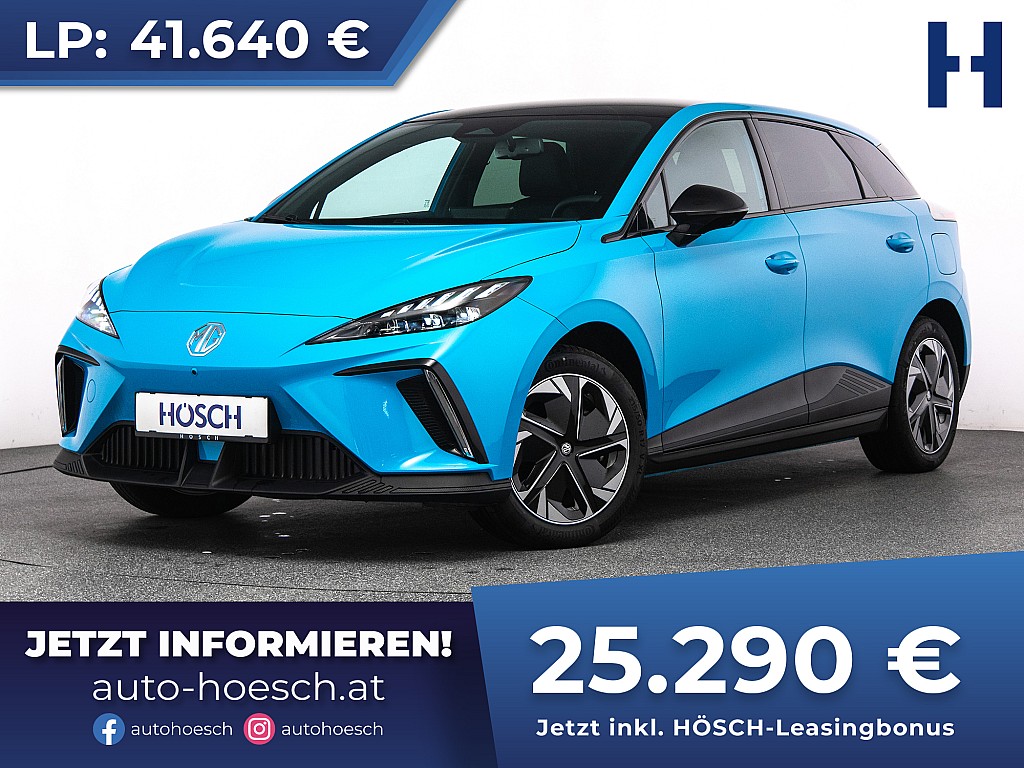 MG MG4 64kWh Luxury TAGESZULASSUNG -39% bei Autohaus Hösch GmbH in 