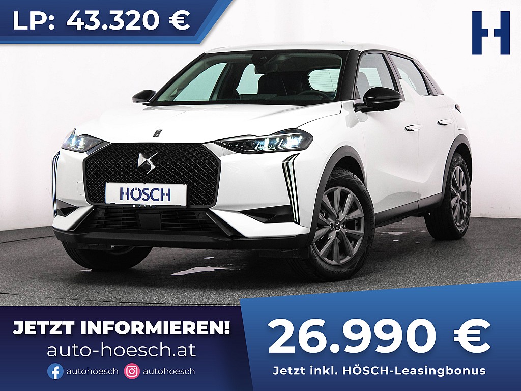 DS Automobiles DS 3 Crossback E-Tense Bastille NEUWAGEN -38% bei Autohaus Hösch GmbH in 