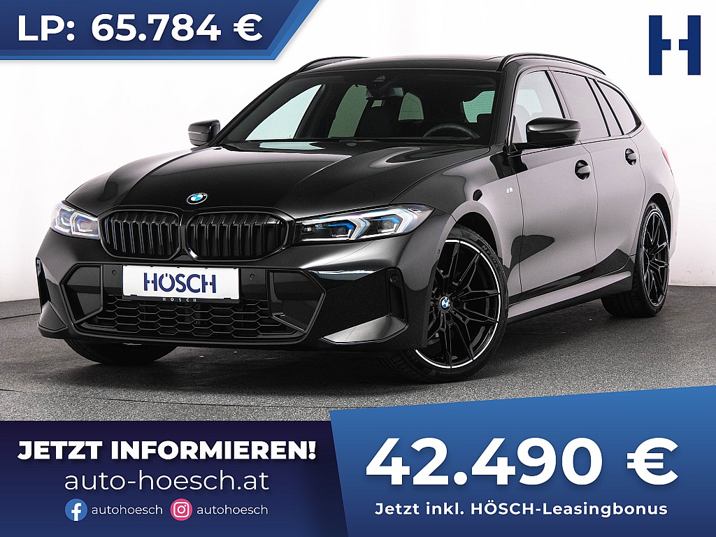 BMW 316d Touring M-Sport 19er LEDER PANO adapt. LED bei Autohaus Hösch GmbH in 