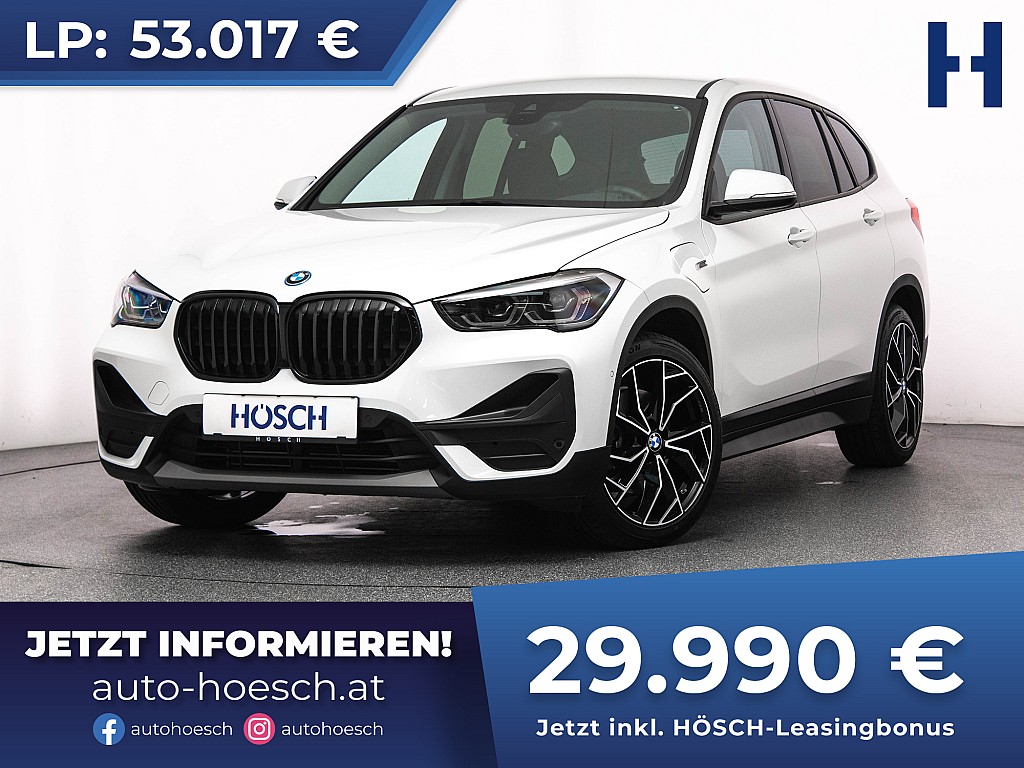 BMW X1 xDrive 25e Advantage LED NAV SPORTSITZE -43% bei Autohaus Hösch GmbH in 