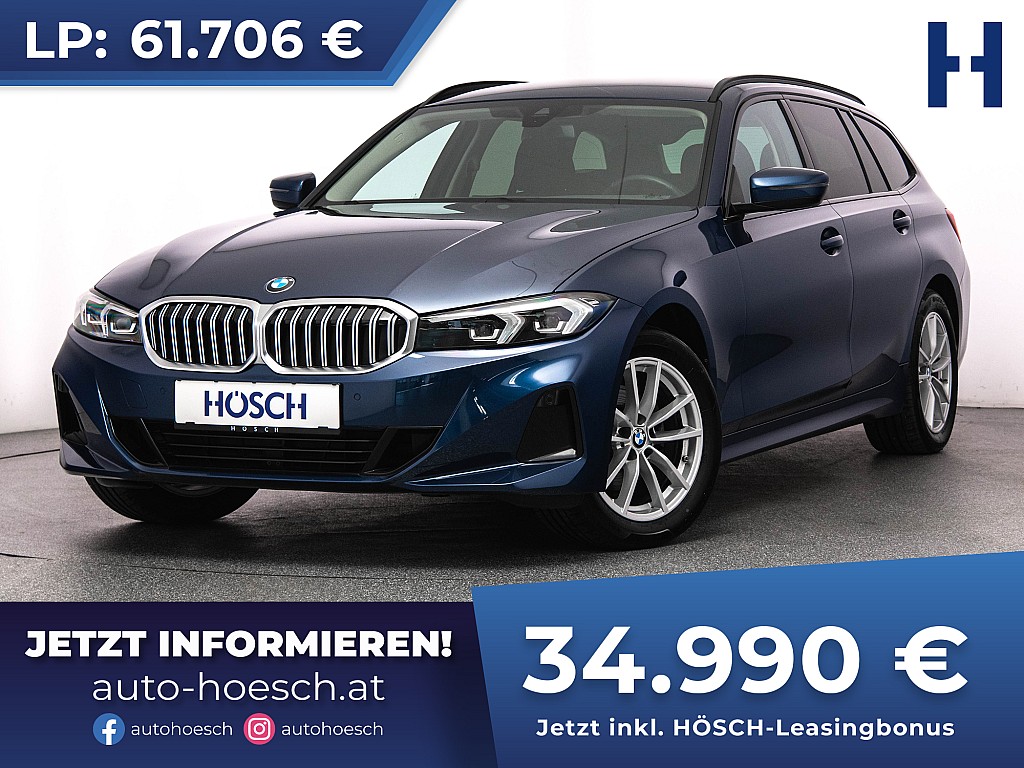 BMW 320d xDrive Touring FACELIFT AHK ASSISTANT -43% bei Autohaus Hösch GmbH in 