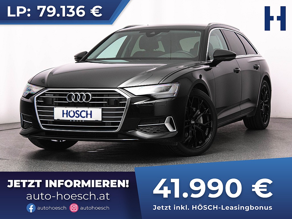 Audi A6 Avant 40 TDI quattro Sport AHK STHZ R-KAM -48% bei Autohaus Hösch GmbH in 