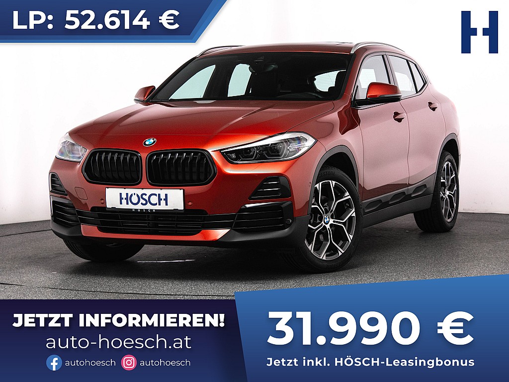 BMW X2 sDrive 18i Advantage Plus PANO KAMERA KEYLESS bei Autohaus Hösch GmbH in 